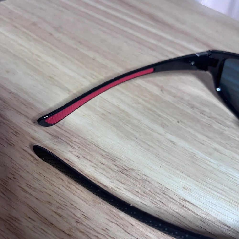 Polarized Sport Sunglasses with Yellow Mirror Lenses Comfort Design - Picture 7 of 10